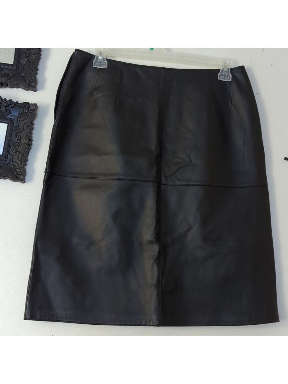 Nygard Collection 💯 Genuine Leather Skirt - Picture 2 of 7